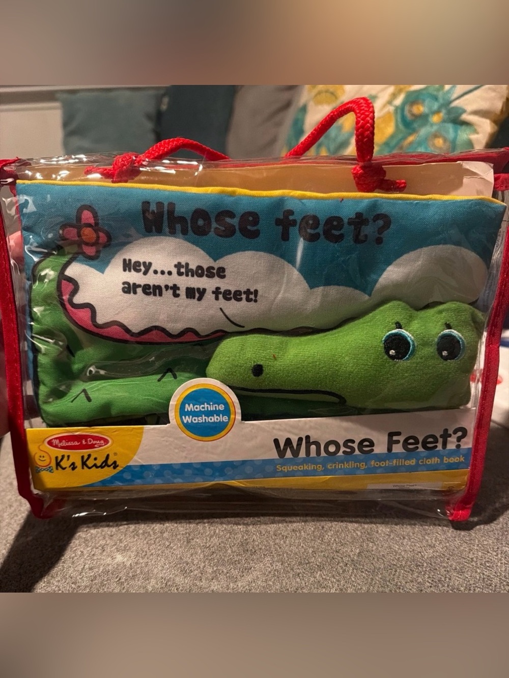 Melissa & Doug baby book